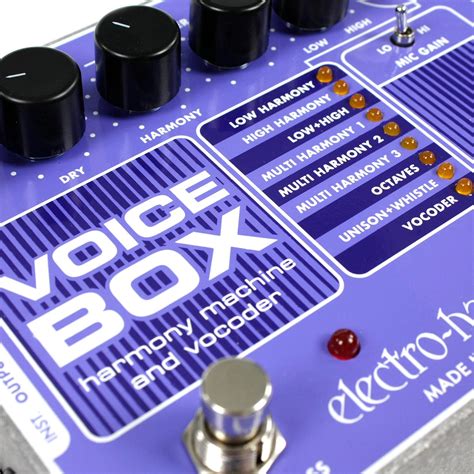 voice box electro harmonix|electro harmonix ehx.